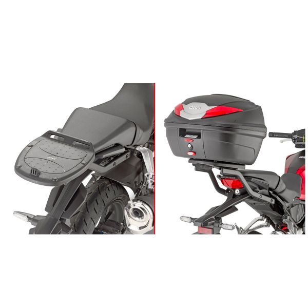 Kit de fixation Top Case Givi Support Monolock SR1169 Honda CB125R/CB300R (18-22) Kit de fixation Top Case Givi Support Monolock SR1169 Honda CB125R/CB300R (18-22)