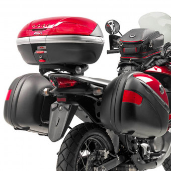 Kit de fixation Top Case Givi Support + platine Monokey E225 Honda XL700V Transalp (08-13) Kit de fixation Top Case Givi Support + platine Monokey E225 Honda XL700V Transalp (08-13)
