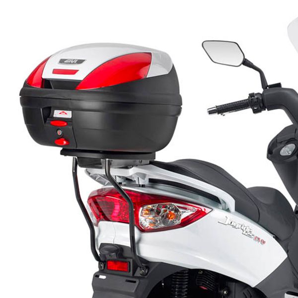 Kit de fixation Top Case Givi Support + platine Monokey SR233 Sym Joyride Evo 125/200 (09-20)