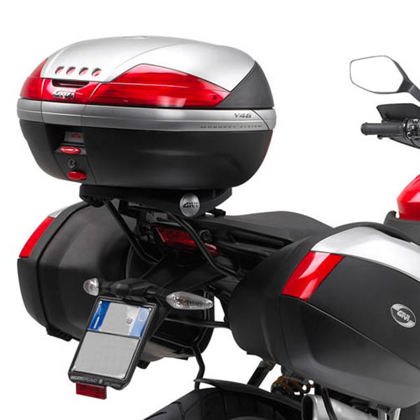 Kit de fixation Top Case Givi Support + platine Monokey SR312 Ducati Multistrada 1200 (10-14)
