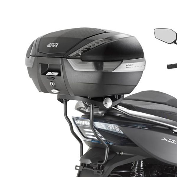 Kit de fixation Top Case Givi Support + platine Monokey SR6104 Kymco Xciting 400I (13-16) Kit de fixation Top Case Givi Support + platine Monokey SR6104 Kymco Xciting 400I (13-16)