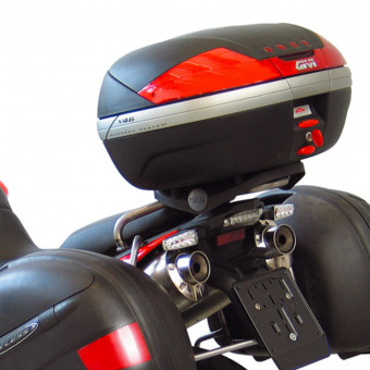 Kit de fixation Top Case Givi Support + platine Monokey SR79 Aprilia Pegaso Strada/Trail 650 (05-08) Kit de fixation Top Case Givi Support + platine Monokey SR79 Aprilia Pegaso Strada/Trail 650 (05-08)