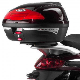 Kit de fixation Top Case Givi Support Monolock E341 Piaggio Beverly (03-04) Kit de fixation Top Case Givi Support Monolock E341 Piaggio Beverly (03-04)