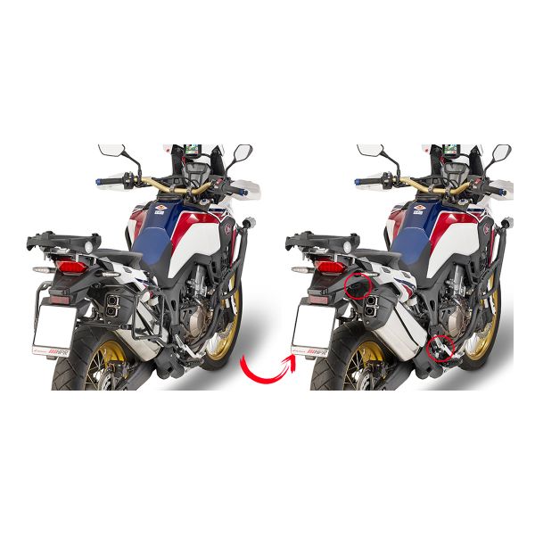 Kits de fixation valise Givi Support Liaison Rapide Valise PLR1144 Honda Africa Twin (16-17) Kits de fixation valise Givi Support Liaison Rapide Valise PLR1144 Honda Africa Twin (16-17)