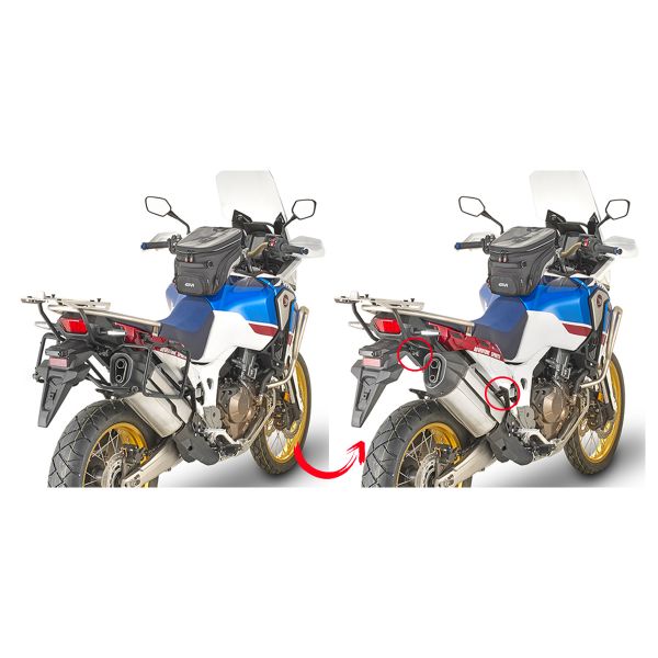 Kits de fixation valise Givi Support Liaison Rapide Valise PLR1161 Honda Africa Twin (18-19)