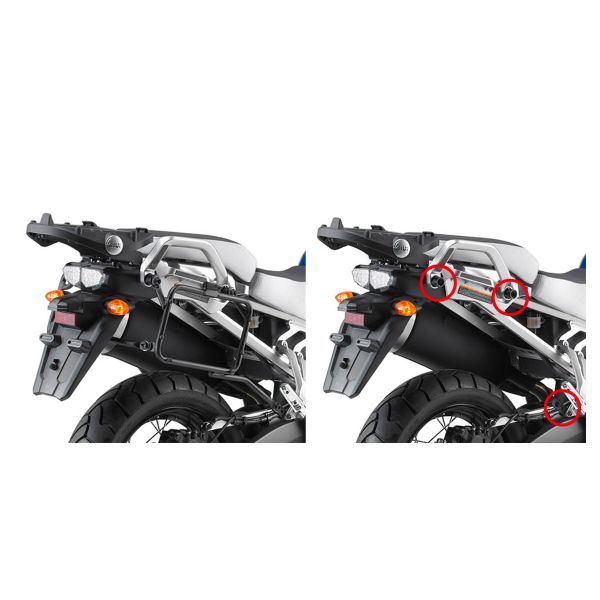 Kits de fixation valise Givi Support Liaison Rapide Valise PLR2119 Yamaha Super Tnr (10-20)