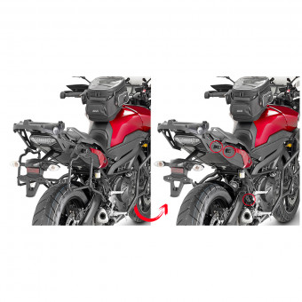 Bouton blocage bielle rouge Givi Z644R - Pièces Bagagerie sur La