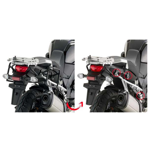 Kits de fixation valise Givi Support Liaison Rapide Valise PLR3105 Suzuki V-Strom 1000 (14-19) Kits de fixation valise Givi Support Liaison Rapide Valise PLR3105 Suzuki V-Strom 1000 (14-19)