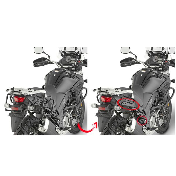 Kits de fixation valise Givi Support Liaison Rapide Valise PLR3112 Suzuki V-Strom 650 (17-20)
