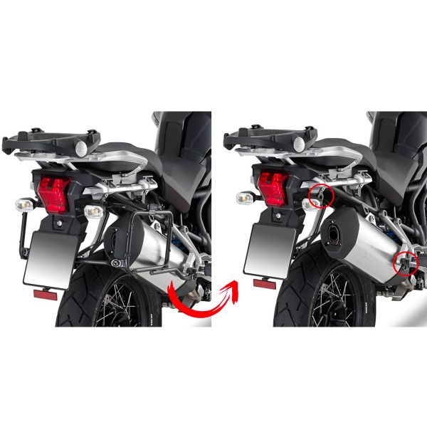 Kits de fixation valise Givi Support Liaison Rapide Valise PLR6408 Triumph Tiger 1200 (16-18)