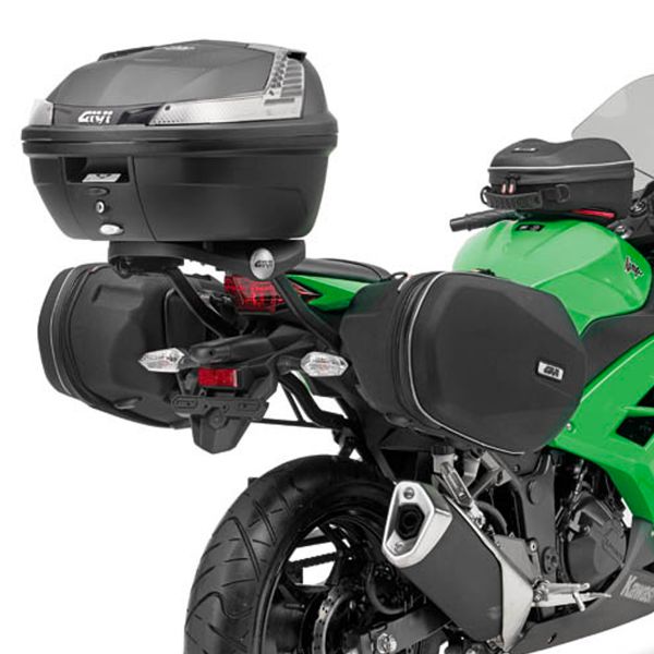 Kits de fixation valise Givi Support sacoches Easylock TE4108 Kawasaki Ninja 300 (13-17) Kits de fixation valise Givi Support sacoches Easylock TE4108 Kawasaki Ninja 300 (13-17)
