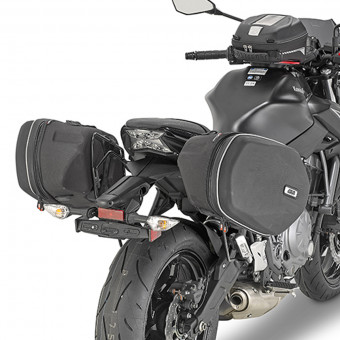 Kits de fixation valise Givi Support sacoches Easylock TE4117 Kawasaki Z650 (17-22) Kits de fixation valise Givi Support sacoches Easylock TE4117 Kawasaki Z650 (17-22)