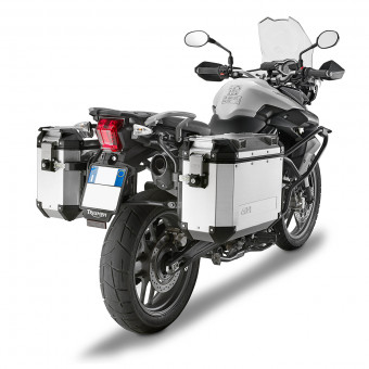 Kits de fixation valise Givi Support valise Trekker Outback PL6401CAM Triumph Tiger 800 XC/XR (11-17)