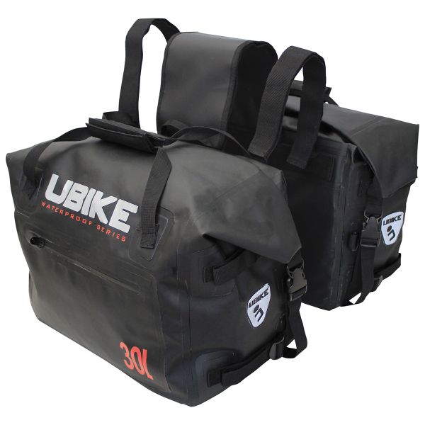 Sacoche cavalière UBIKE Sacoches Cavalieres Saddle Pack 2x30L cherche  Propriétaire