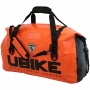 Sacoches de selle UBIKE Sacoche de Selle Duffle Bag 50L Orange Noir
