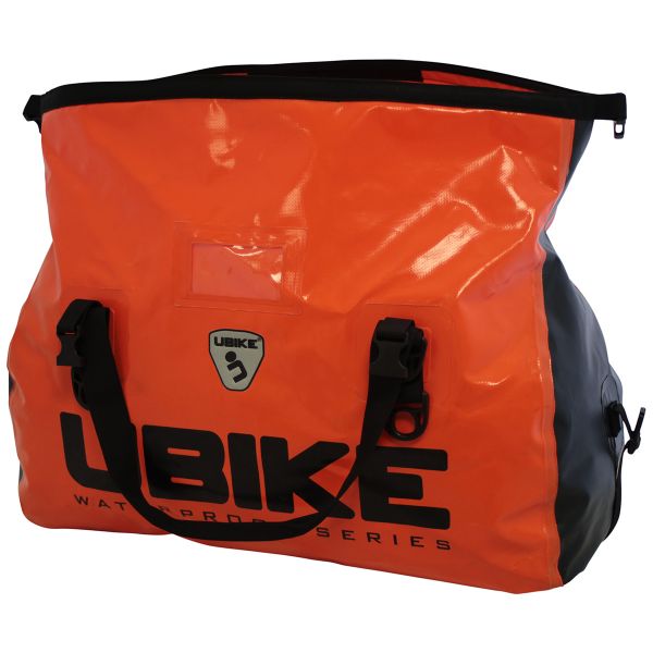 UBIKE Sacoche de Selle Duffle Bag 50L Orange Noir