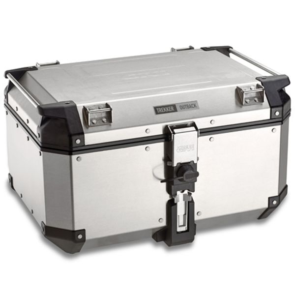 Top Case - Valises Givi Top Case Monokey Trekker Outback 58 L Silver Top Case - Valises Givi Top Case Monokey Trekker Outback 58 L Silver