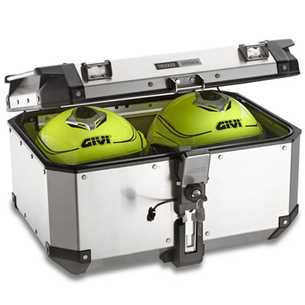 Givi Top Case Monokey Trekker Outback 58 L Silver