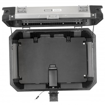 Givi Top Case Monokey Trekker Outback 58 L Silver