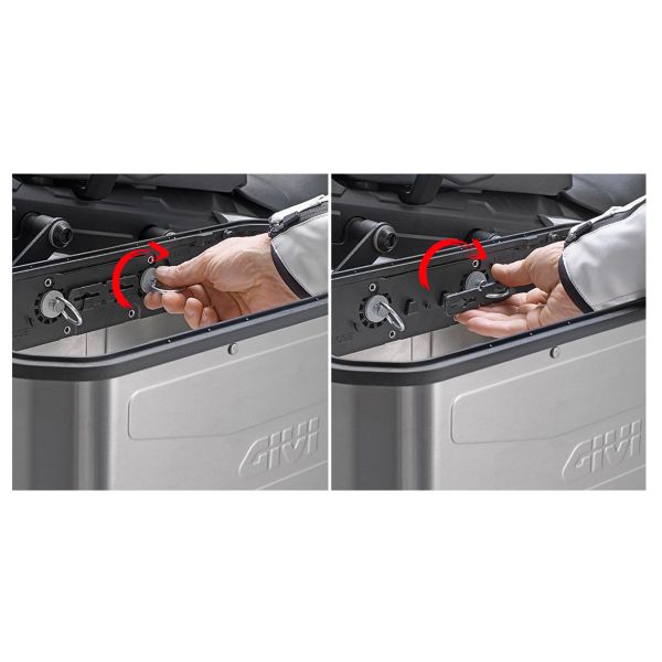 Givi Paire de Valises Monokey Trekker Dolomiti 36L Pack 2