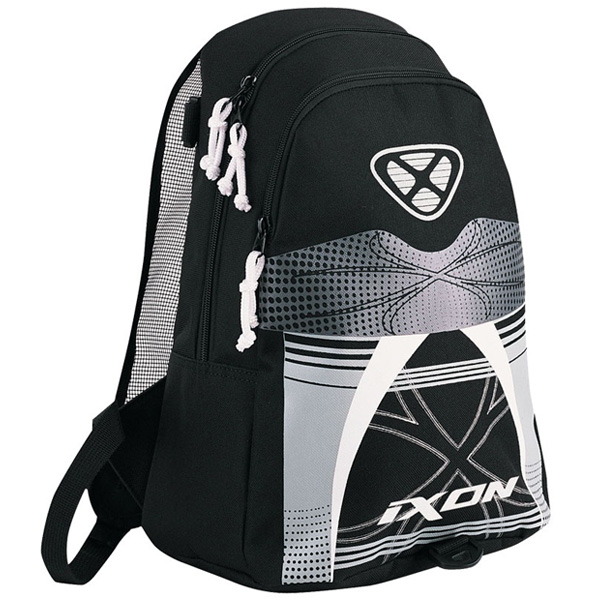Sac a dos sportswear Ixon X-Pouch Noir Blanc