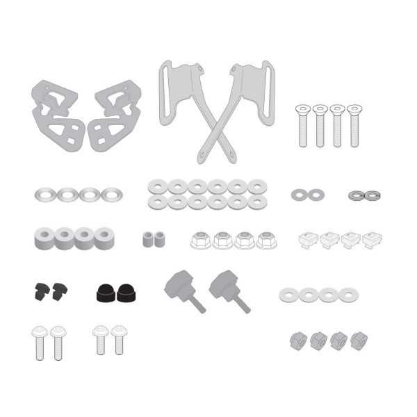 Supports Bulle & Pare-brise Givi Fixation bulle D2139KIT Yamaha Tracer 900/Tracer 900GT (18-20)