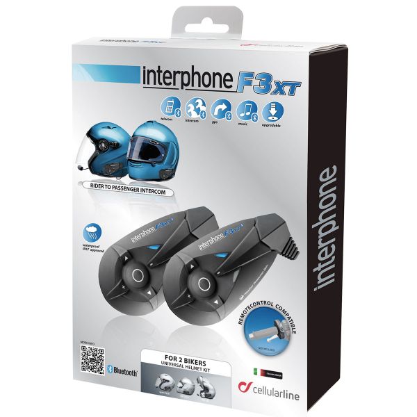 Pi�ces & Accessoires moto Cellular Line F3 XT Twin Pack