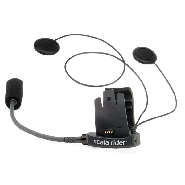 Accessoires intercoms Cardo Support XL Scala 2 Ecouteurs Connection MP3