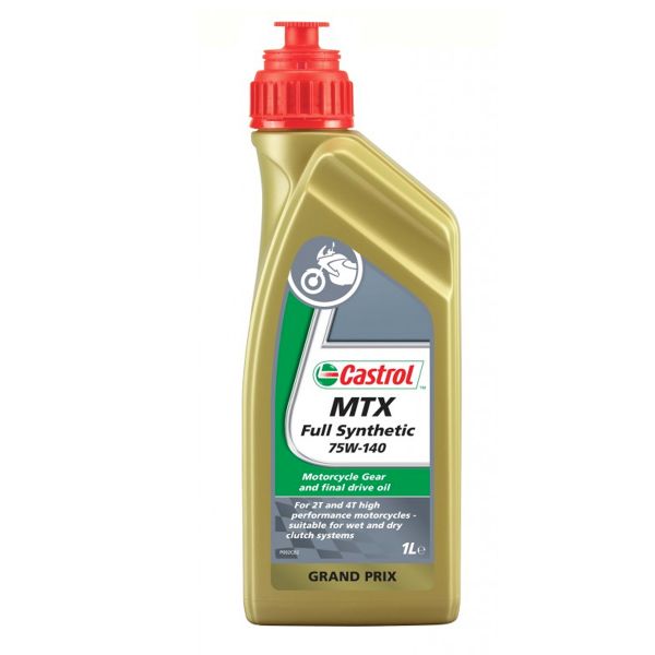 Huile de transmission Castrol MTX Full Synthetic 75W-140 1 litre