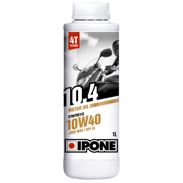 Huile moteur IPONE 10.4 - 10W40 Synthetic - 1 Litre 4T Huile moteur IPONE 10.4 - 10W40 Synthetic - 1 Litre 4T