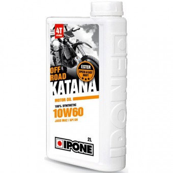 Huile moteur IPONE Katana Off Road - 10W60 - 2 Litres 4T Huile moteur IPONE Katana Off Road - 10W60 - 2 Litres 4T