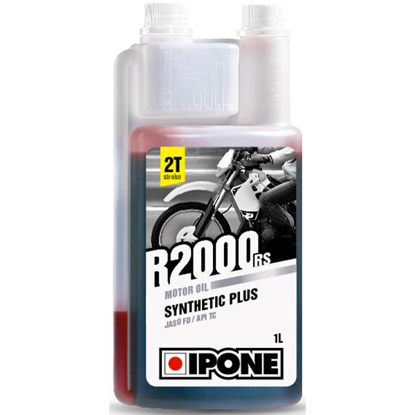 Huile moteur IPONE R2000 RS - Synthetic Plus - 1 Litre 2T Doseur Huile moteur IPONE R2000 RS - Synthetic Plus - 1 Litre 2T Doseur