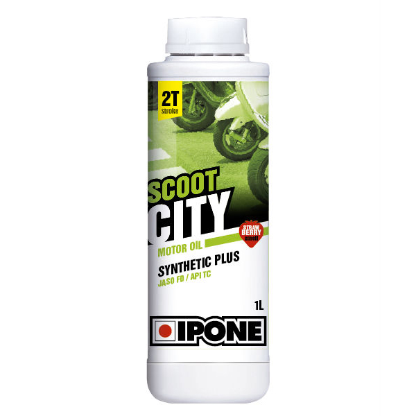 Huile moteur IPONE Scoot City - Synthetic Plus - 1 Litre 2T Huile moteur IPONE Scoot City - Synthetic Plus - 1 Litre 2T