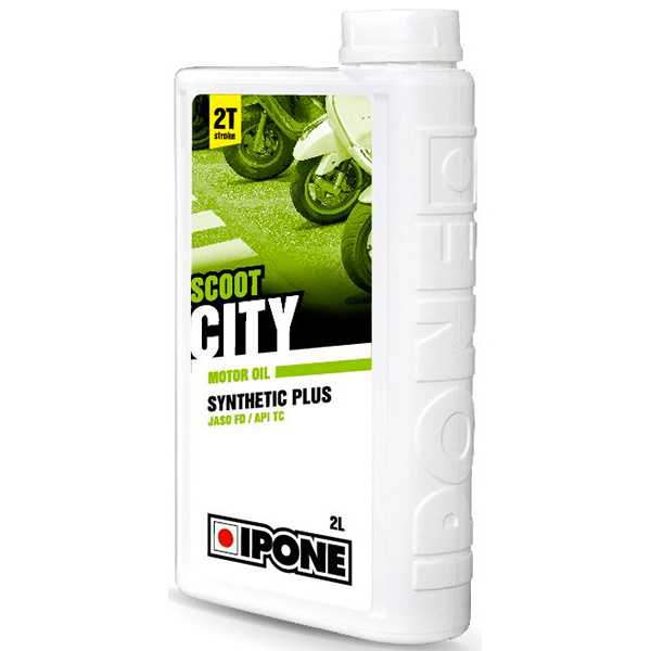 Huile moteur IPONE Scoot City - Synthetic Plus - 2 Litres 2T Huile moteur IPONE Scoot City - Synthetic Plus - 2 Litres 2T