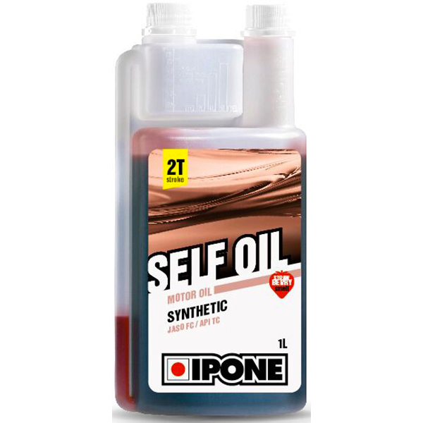 Huile moteur IPONE Selfoil Fraise - Synthetic - 1 Litre 2T Doseur Huile moteur IPONE Selfoil Fraise - Synthetic - 1 Litre 2T Doseur