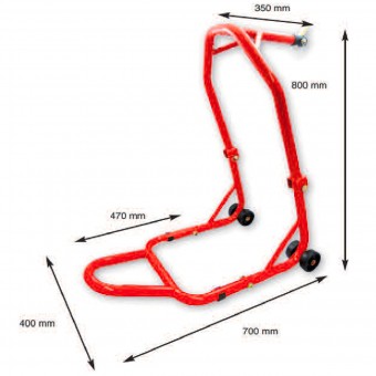 Pièces & Accessoires moto MAD Paddock Stand Route Avant Repliable
