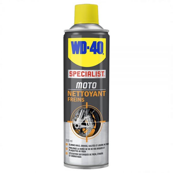 Produits d'entretien WD-40 Spray Nettoyant Freins 500 ml Produits d'entretien WD-40 Spray Nettoyant Freins 500 ml
