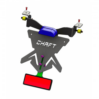 Support de plaque Chaft Support de plaque Chaft Honda CB1000R (18-22) Support de plaque Chaft Support de plaque Chaft Honda CB1000R (18-22)