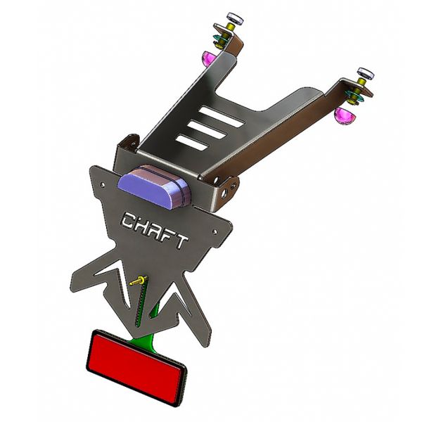 Chaft Support de plaque Chaft Honda CB125/CB300R (18-20)