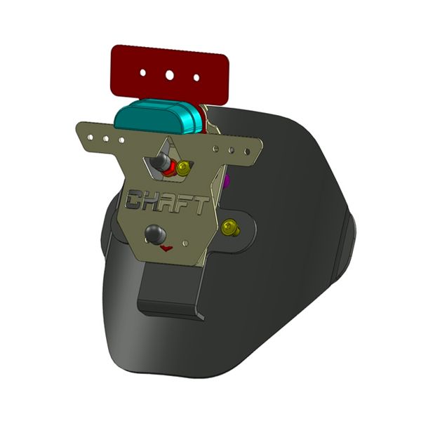 Support de plaque Chaft Support de plaque Chaft Yamaha MT-09 (17-20)