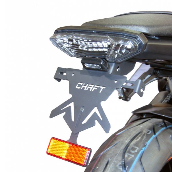Support de plaque Chaft Support de plaque Chaft Yamaha MT-10/MT-09/MT-09 Tracer (13-20)