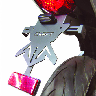 Support de plaque Chaft Support de plaque Chaft Yamaha XJ6 (09-16) Support de plaque Chaft Support de plaque Chaft Yamaha XJ6 (09-16)