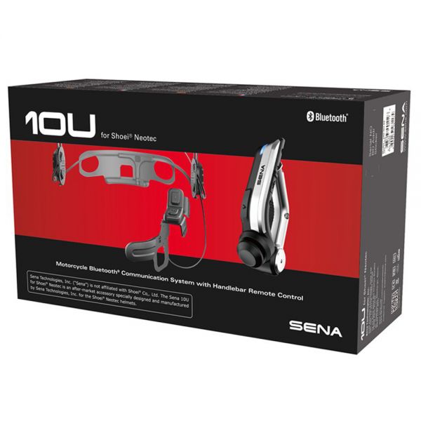 Kit bluetooth et intercoms Sena Kit Bluetooth 10U Shoei Neotec Solo Kit bluetooth et intercoms Sena Kit Bluetooth 10U Shoei Neotec Solo