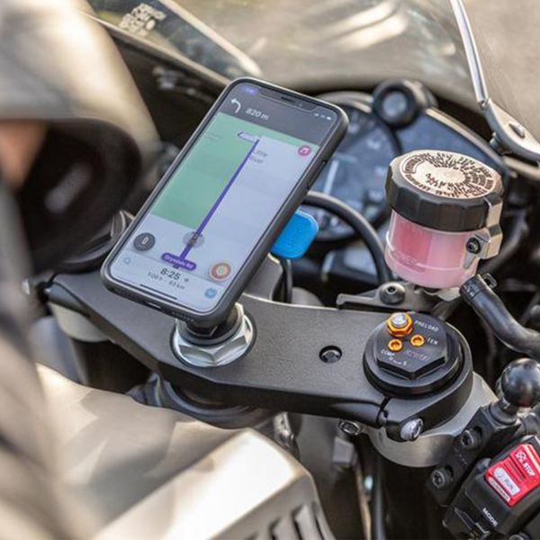 QUADLOCK Support Smartphone Tige de fourche pour Moto Sportive