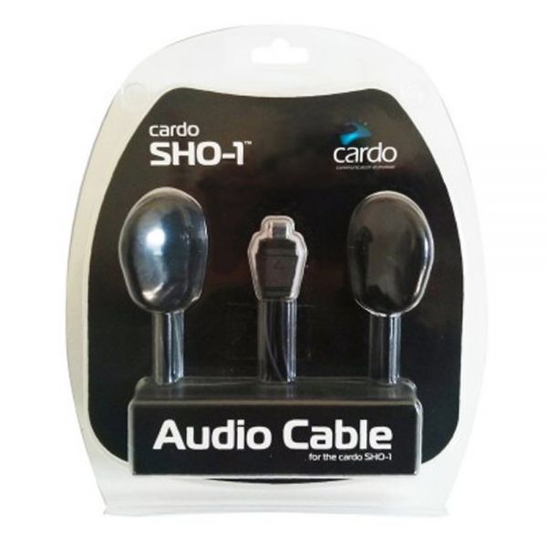 Accessoires intercoms Cardo Kit Audio Double Ecouteur Scala Rider SHO-1