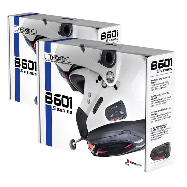 Kit bluetooth et intercoms Nolan Kit Bluetooth B601S Twin Pack pour N91 - N90 2