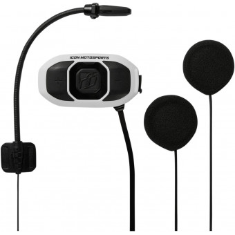 Kit bluetooth et intercoms ICON Kit Bluetooth Sena Rau White
