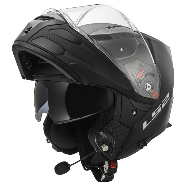 LS2 Advant White FF906 + Linkin Ride Pal III