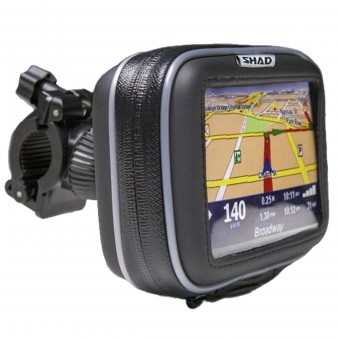 Pices & Accessoires moto Shad Support GPS Fixation Guidon 9 x 14 cm