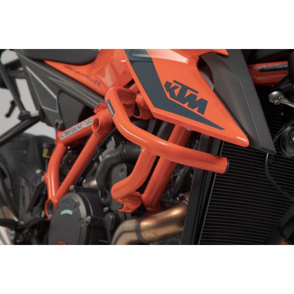 Pare-carter & tampons SW-MOTECH Crash Bar Orange KTM Super Duke 1290 R (19-22)
